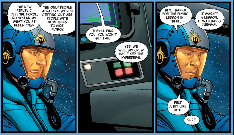 He doesn’t know it yet, but Amilyn Holdo just taught Poe a very valuable lesson.